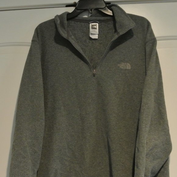 The North Face fleece pullover half zip long sleeve lightweight jacket- XL - Picture 1 of 4